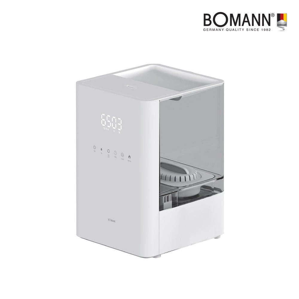 목 칼칼함·피부 당김 완벽 해결! 보만 초음파 온열 복합식 대용량 가습기 6L HF6330W 솔직 후기 & 완벽 정리