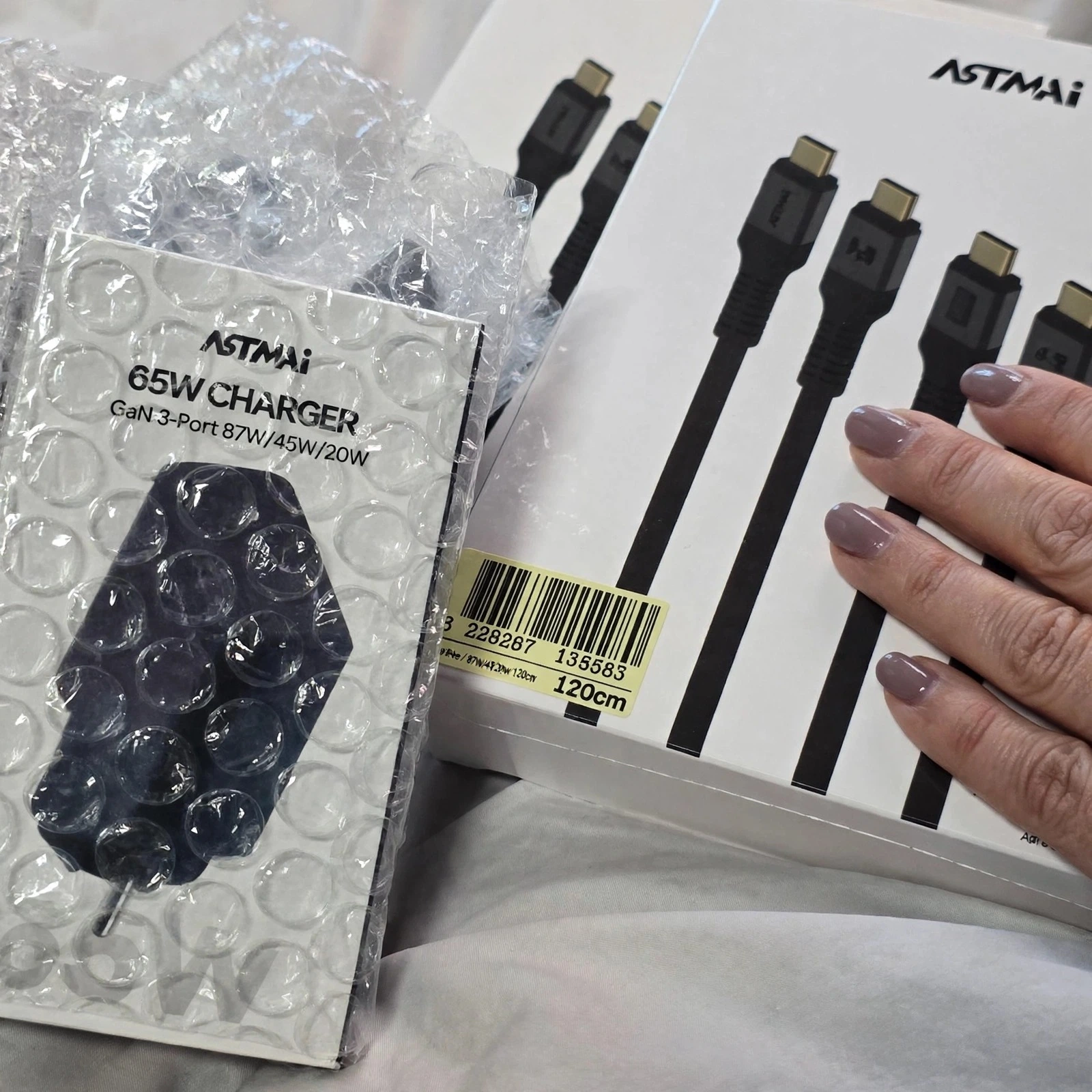 USB PD C타입 to C GEN2 240W 5A 고속충전 케이블 1m 실제 상품 이미지